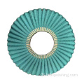 Blaue Wellen Sisal-Puff-Rad